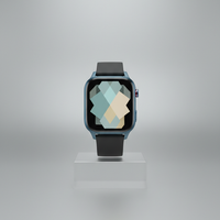 Reloj inteligente con correa blanco grafito
